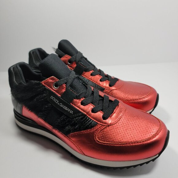 DOLCE & GABBANA Pre- Owned Furr Multicolor Sneakers - Picture 12 of 16